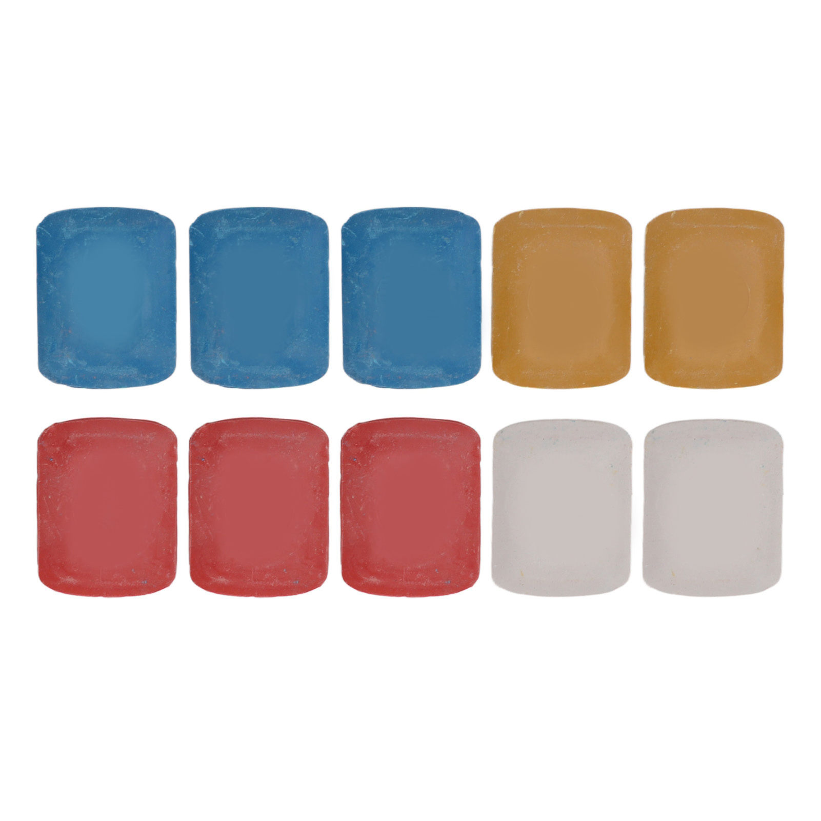 Set Mit 10 Schneiderkreiden In 4 Farben, Leicht Aufzutragen Und Leicht Zu Entfernen, Ideal Zum Nähen Und Für Textilarbeiten.
