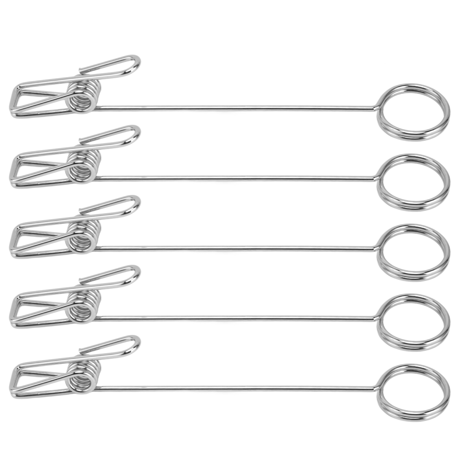 Set Mit 5 Hochwertigen Fotohaltern Aus Metall, Oxidationsbeständig, Schlichtes Design, Galvanisierte Oberfläche, Vielseitig Einsetzbar Als Tischkartenhalter