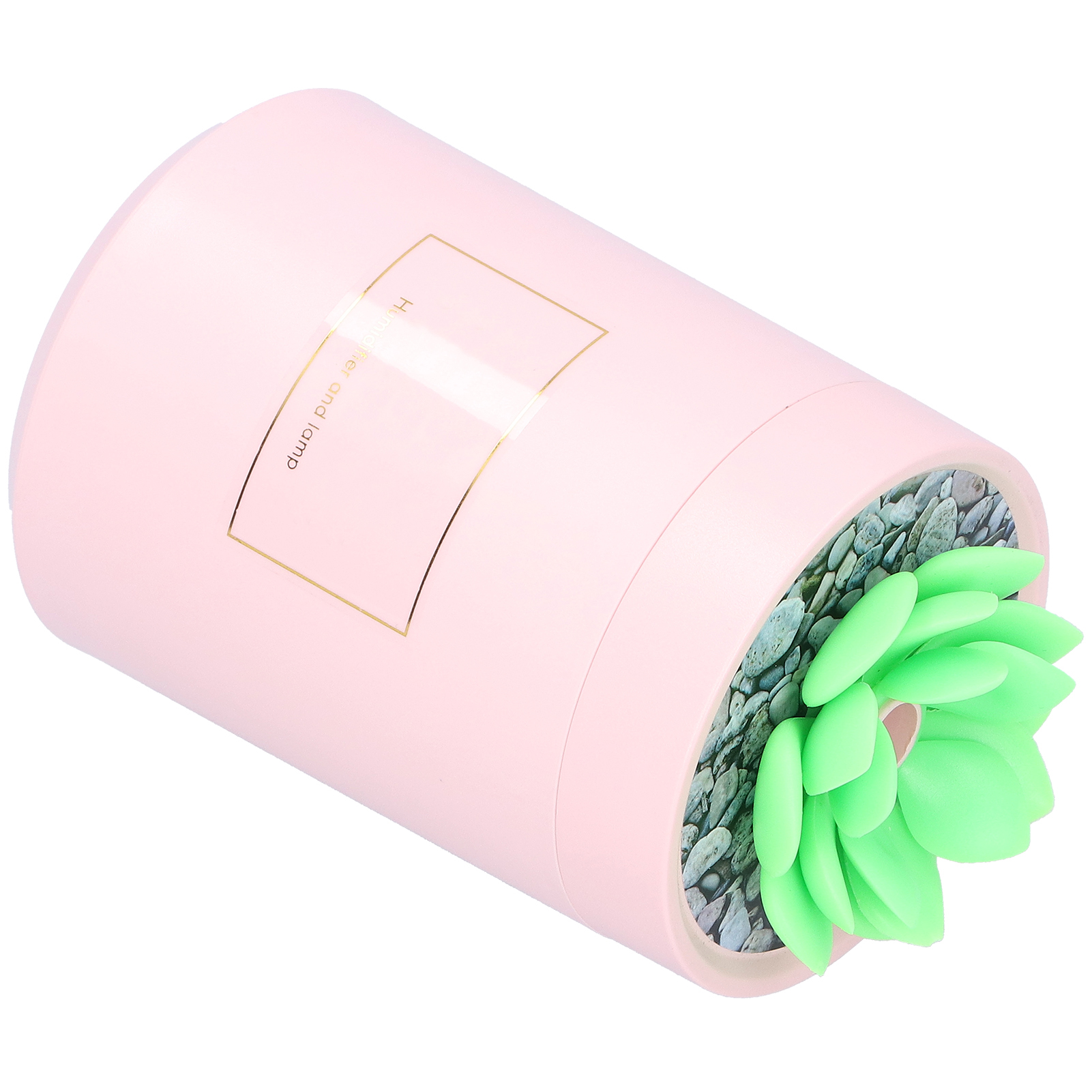 Mini-luftbefeuchter Mit Leisem Usb-anschluss In Kaktusform, Rosa, Ideal Für Zuhause, Schlafzimmer, Auto Oder Studentenwohnheim.