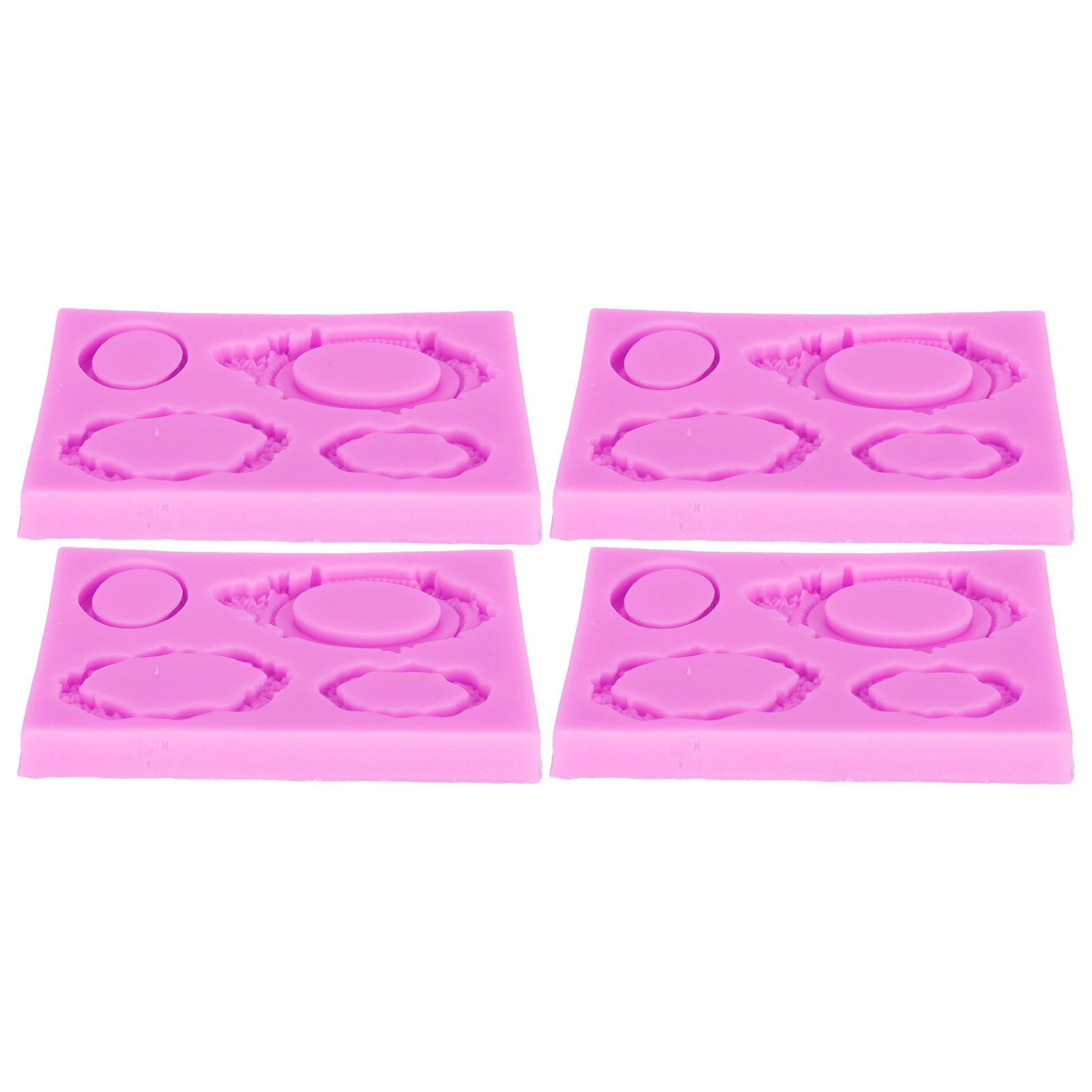 Silikonform Für 4 Bilderrahmen, Tortendekoration, Schokoladenform