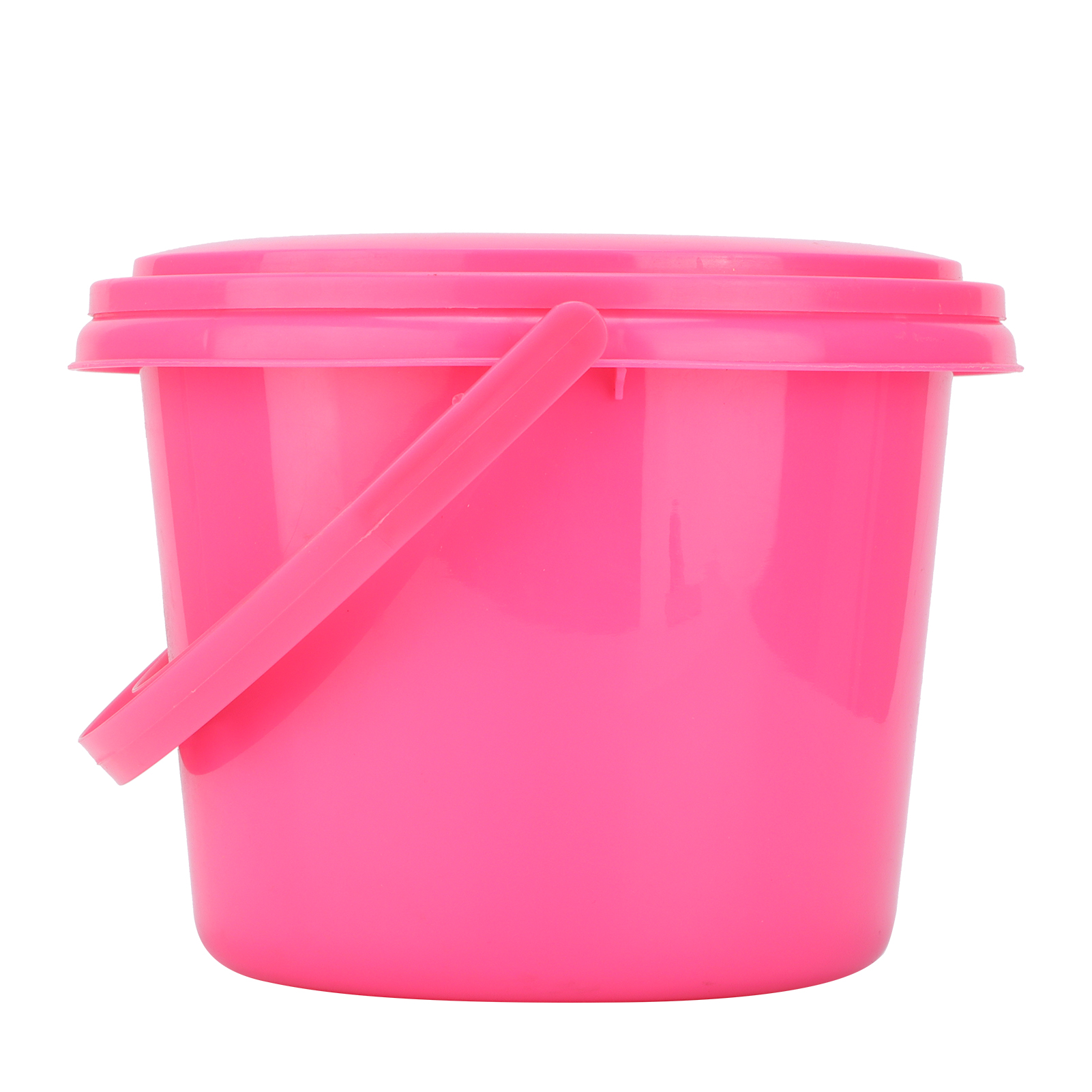 Multifunktionaler Kunststoffeimer Mit 2 Fächern Und Farbmischpaletten (yj004 Pink)
