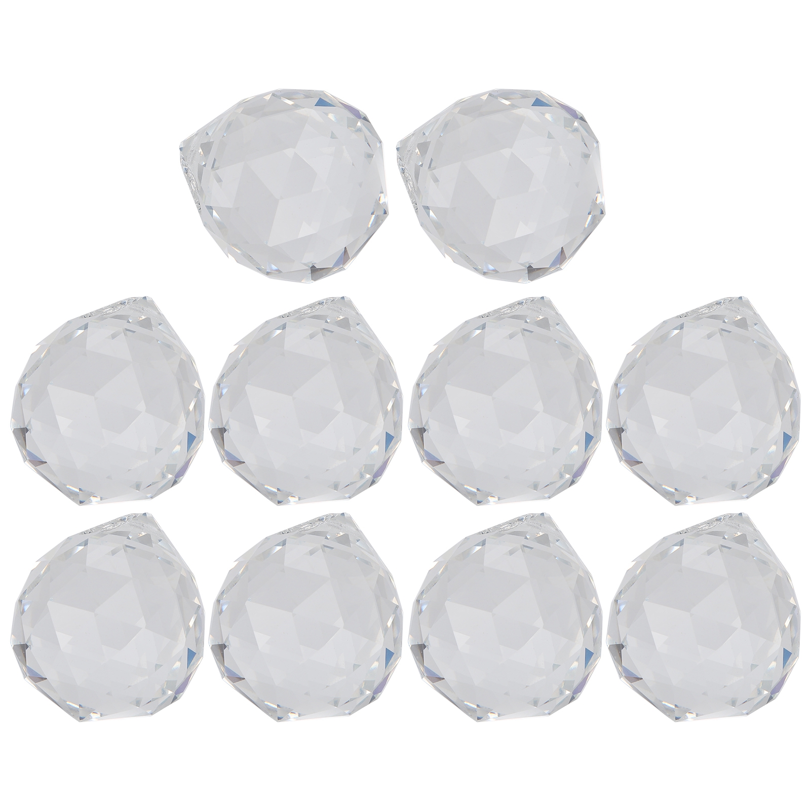 Set Mit 10 Klaren Kristallkugeln Für Kronleuchter, Ersatzteile Für Pendelleuchten, Prismen, Sonnenfänger, 30 Mm