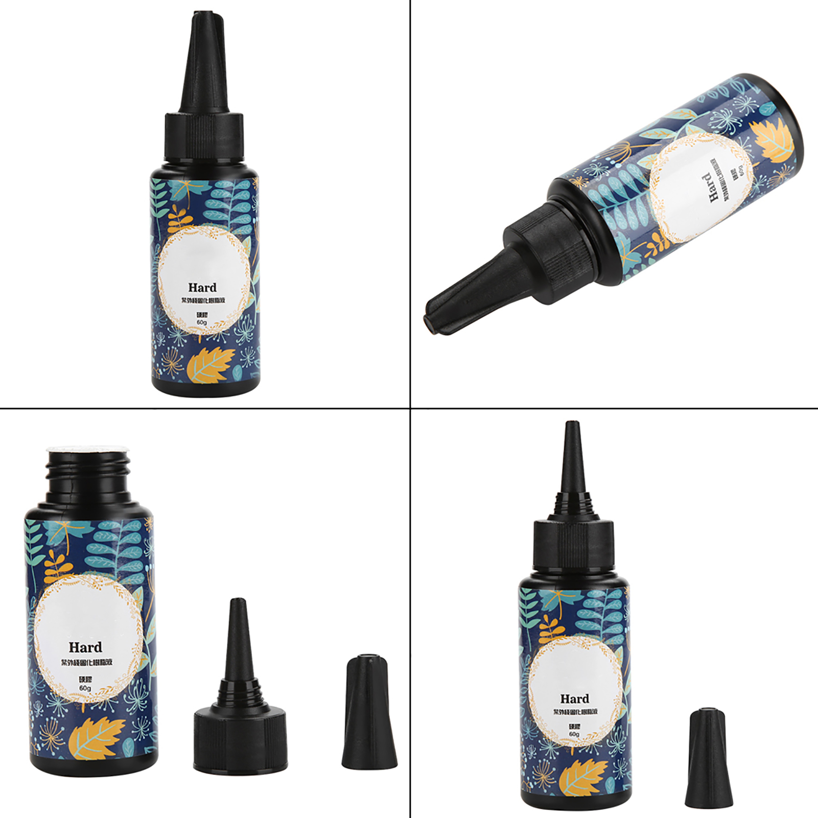 Transparentes Uv-epoxidharz Mit Solargelhärtung, Klebstoff Für Die Schmuckherstellung (60 G)