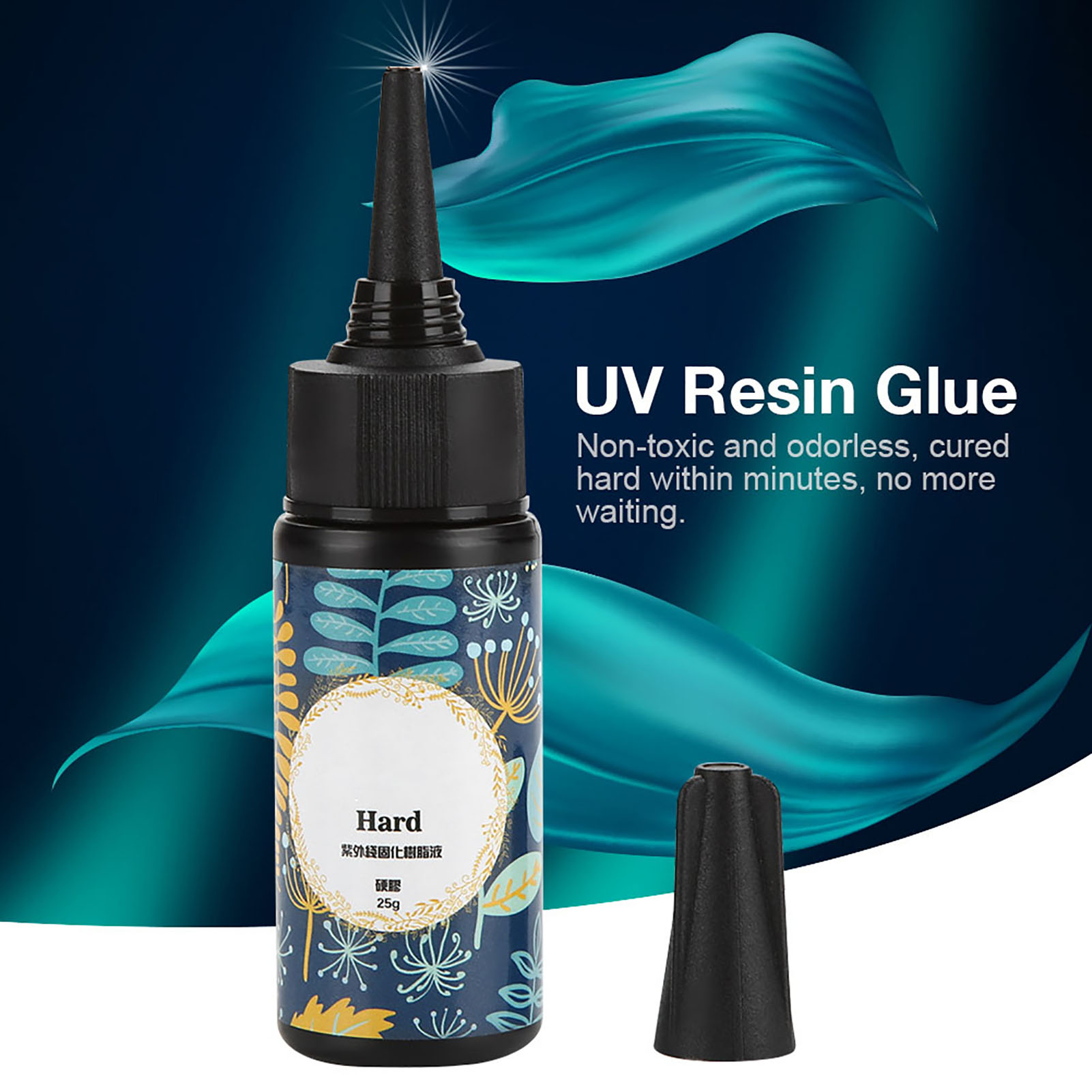Uv-härtendes Epoxidharz, Transparentes Solargel, Klebstoff Für Diy-schmuckherstellung (25 G)