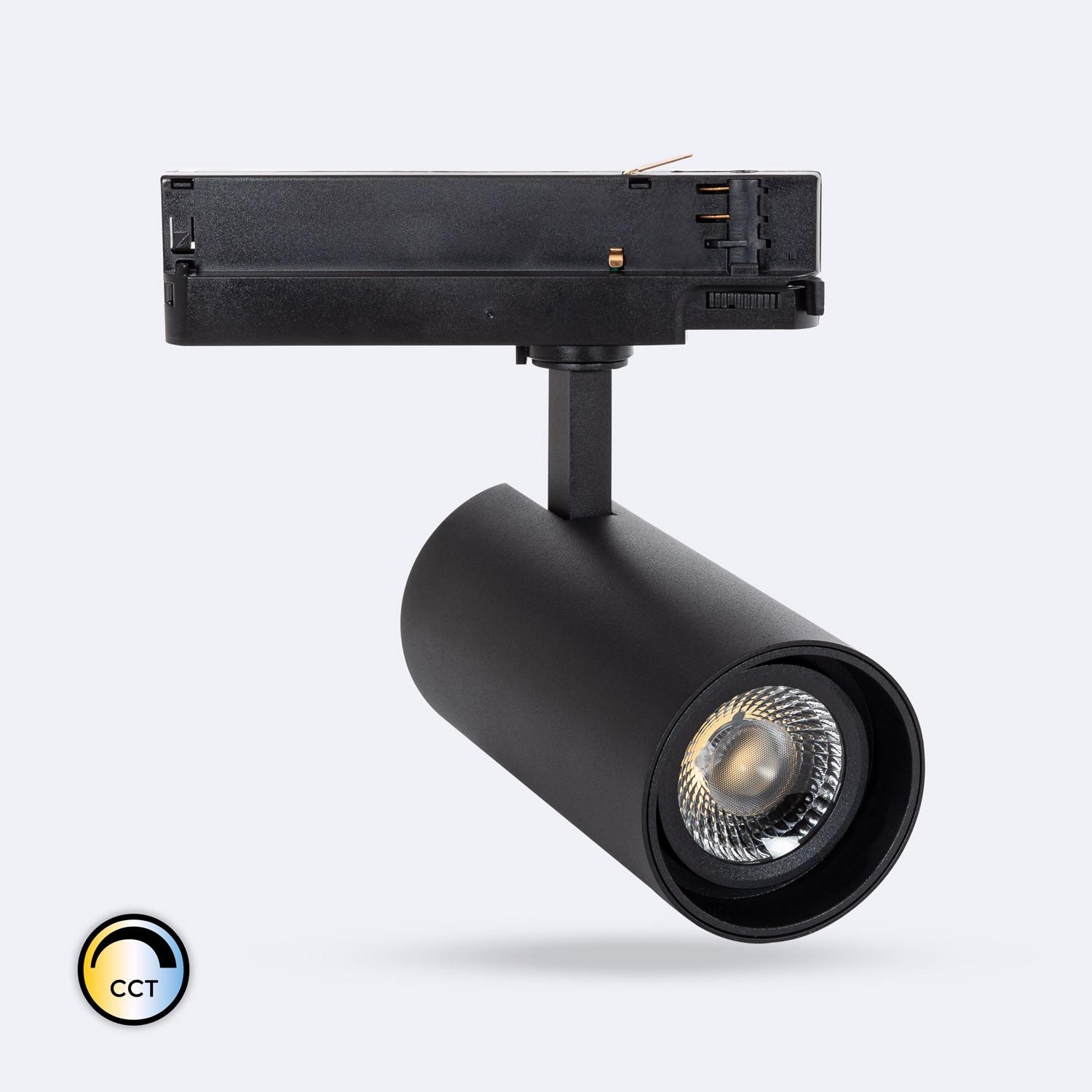 3-phasenstromschiene Led-strahler 30w Fasano 4000k Schwarz Neutralweiß