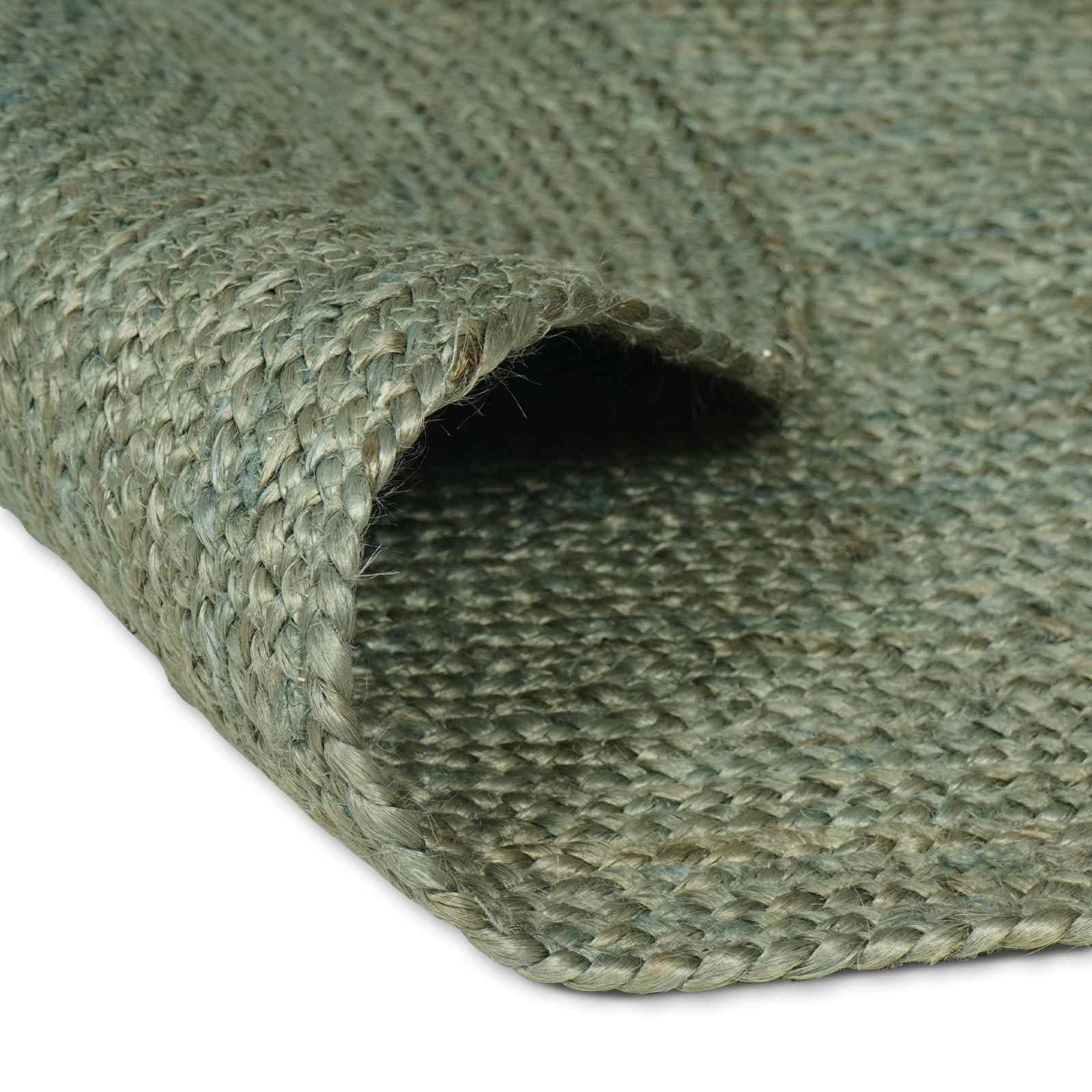 Maison Exclusive - Bereichsteppiche Olive Grün 100 X 152 Cm Jute