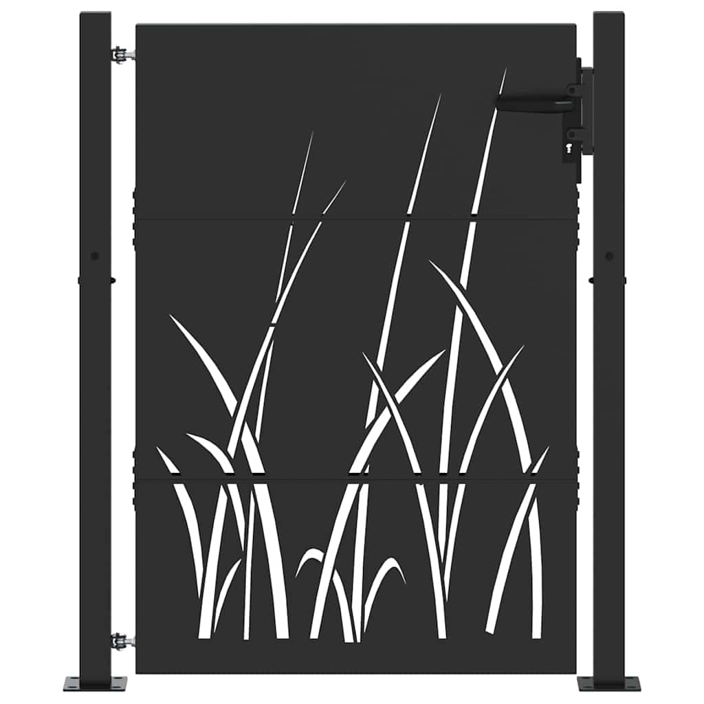 Maison Exclusive - Gartentor 110 X 155 Cm Pulverbeschichteter Sta