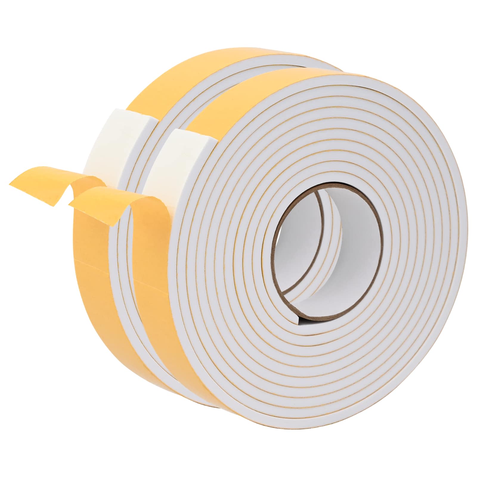 Vidaxl Self-adhesive Foam Tape 2 Pcs White 30mm X 5m Cr Foam