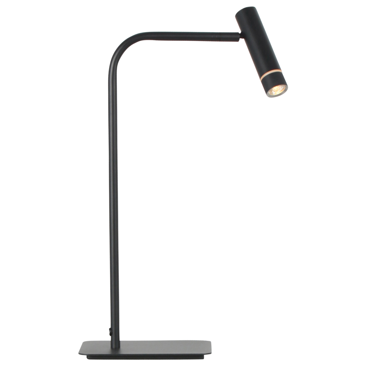 Steinhauer - Tischlampe - Volari - Schwarz - Metall -