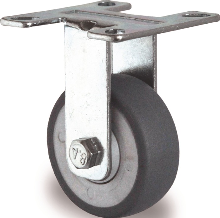 Bockrolle 75mm 75kg Vg Kugell.67x60mm Tecwerk