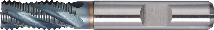 Tecwerk Schaftfräser Din 844 Typ Nr Nenn-ø 6 Mm Einsatzlänge 19 Mmhss-co5 Ticn Din 1835 B Schneidenanzahl 3 Kurz
