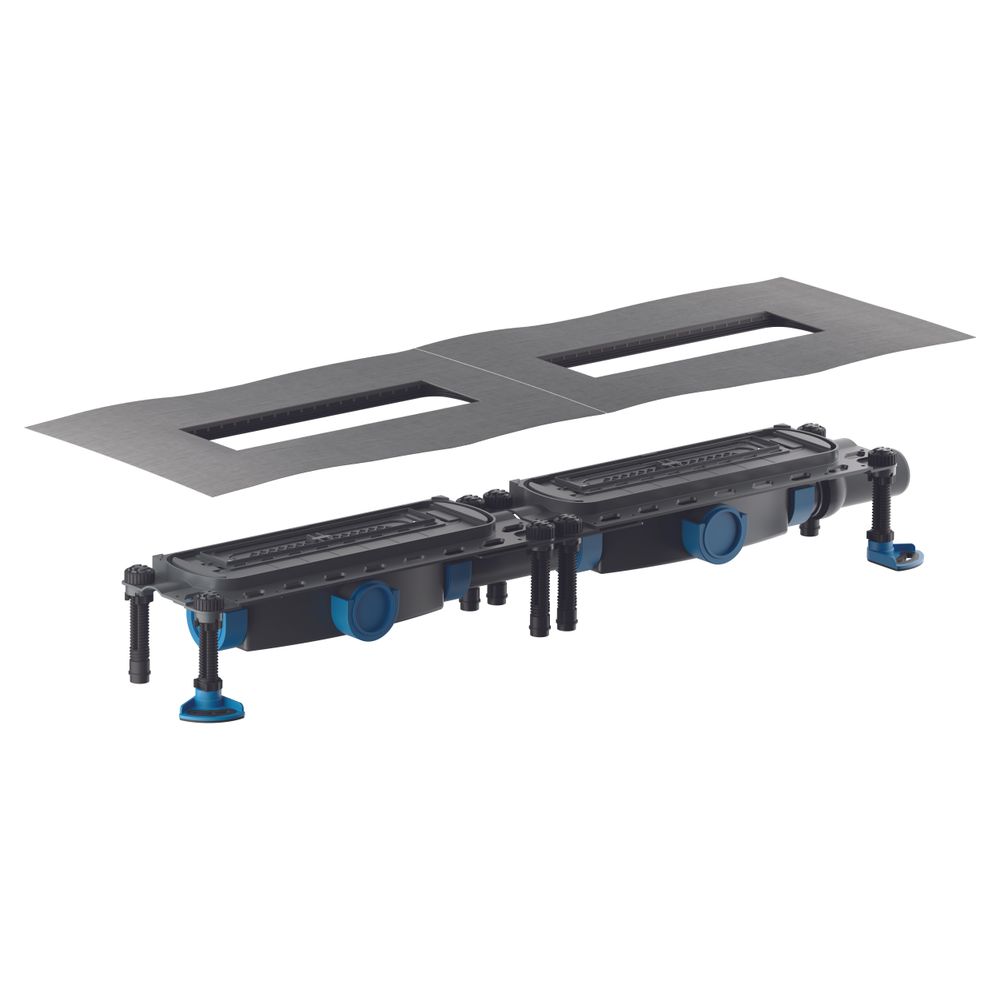 Dallmer Ablaufgehäuse Dallflex 2.0 Duo, Dn 50 Seitlich, Pp, 570062