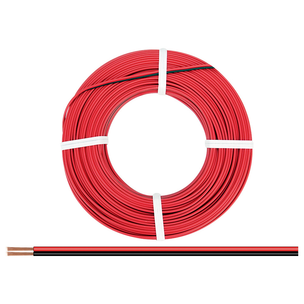 Donau Elektronik 275-01-25 Litze Liy-z 2 X 0.75 Mm² Rot-schwarz 1 St.