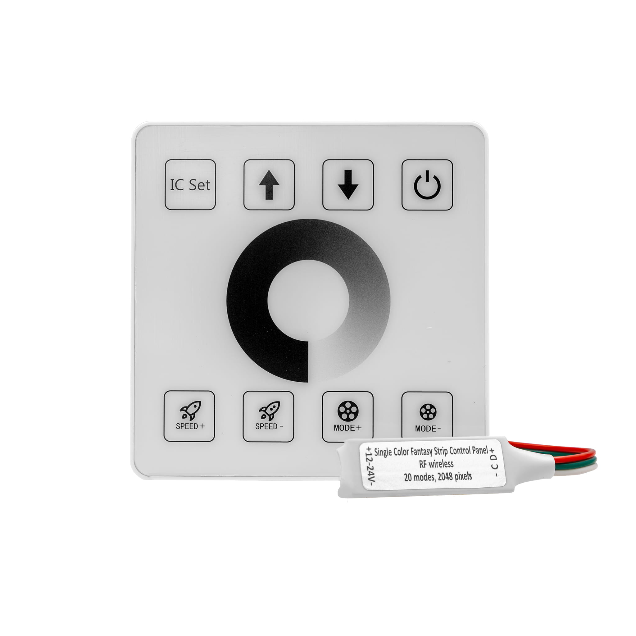 Drahtloser Led-streifen-controller Mit Rf-touchpanel