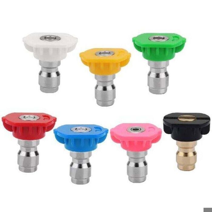 Hochdruckdüsen – 7-teiliges Set – 1/4-zoll-schnellkupplungen – Autoreinigung – Gartenreinigung