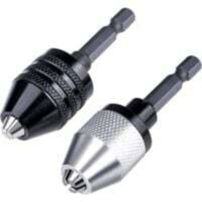 Schnellwechsel-bohrfutteradapter – 6,35 Mm (1/4 Zoll) – Sechskant – 0,3 Bis 6,5 Mm – 2 Stück