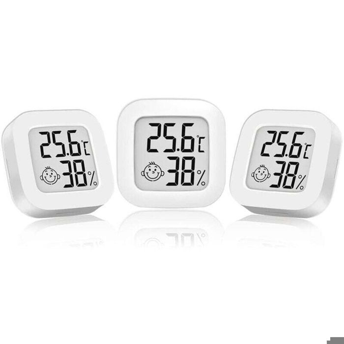 Digitales Thermohygrometer – Mini-größe – Temperaturbereich: -10 °c Bis 70 °c – Feuchtigkeitsbereich: 10 % Bis 99 % Rf – Genauigkeit: ±1 °c