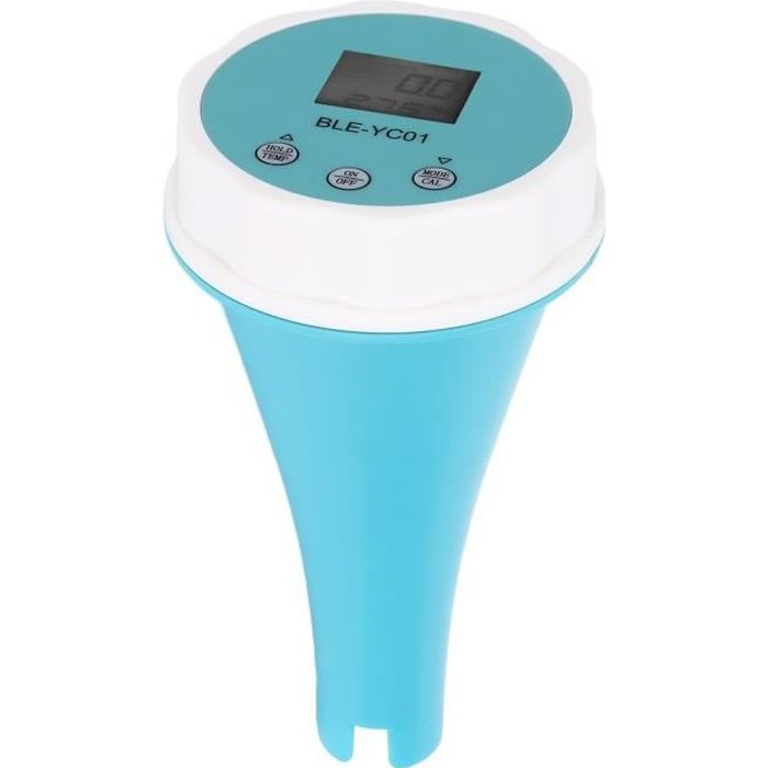 Sechs-in-eins-wasserqualitätsmessgerät – Ph-wert, Leitfähigkeit, Gesamtgehalt An Gelösten Feststoffen, Redoxpotenzial, Temperatur – Bluetooth-verbindung – Wasserdicht (ip67) – Restchlorbestimmung