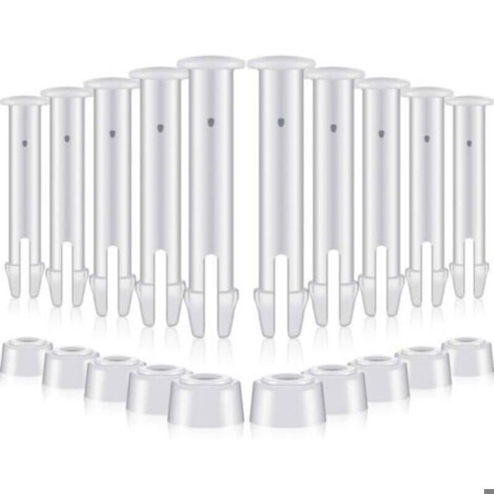 12 Kunststoffstifte Für Runde Metallrahmen, Ersatzteile Für Pooldichtungen (6 Cm/2,36 Zoll).