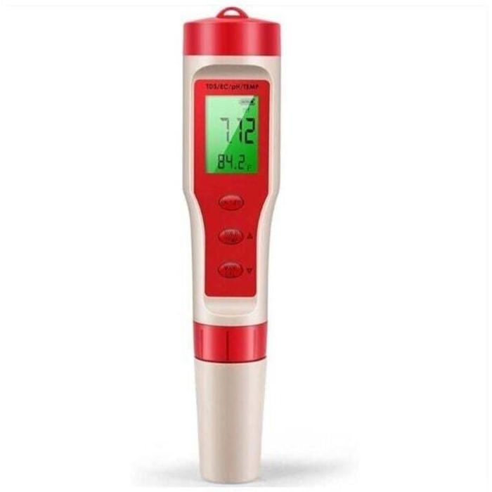 Digitales Ph-meter Mit Vier Funktionen – Hohe Genauigkeit ±0,01 – Ph/tds/ec/atc-funktionen – Geeignet Für Trinkwasser