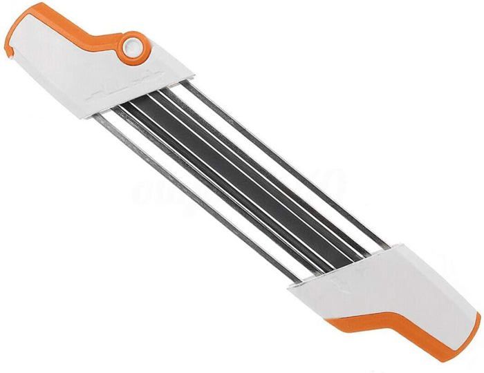 Kettenfeilenschärfer – 2-in-1 – 4,8 Mm Durchmesser – Kompatibel Mit 0,325-zoll-ketten – Schärft Zähne Und Anschlagringe