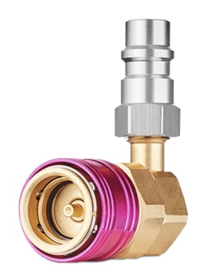 Alpino Lp/hp-adapter Für Klimaanlagen R134a, Kein Lp-ventil Bis 2016