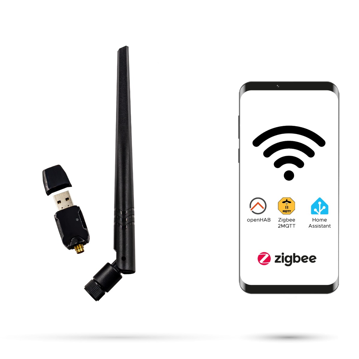 Zigbee Usb-gateway Mit Home Assistant-antenne