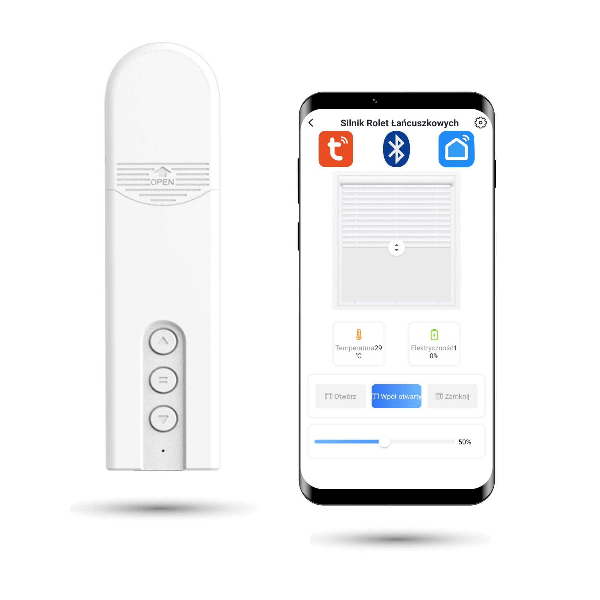 Bluetooth-tuya-kettenrollo-motorsteuerung