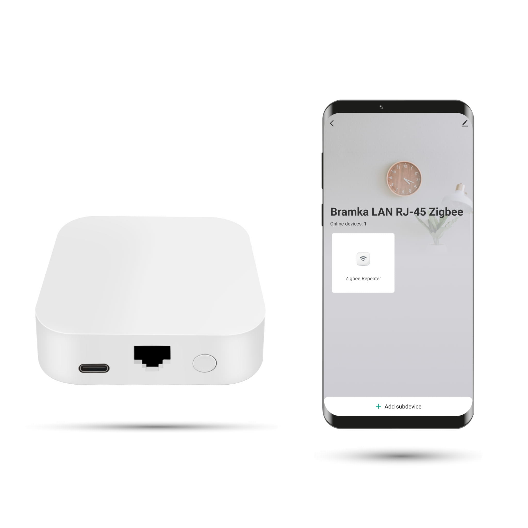 Tuya Smartlife Rj-45 Zigbee Lan Gateway