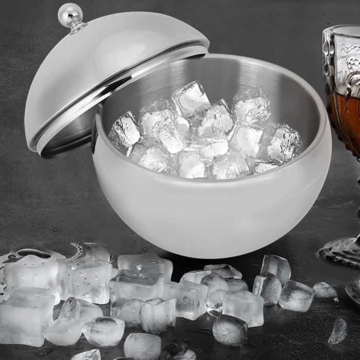 Eisbehälter – Cuque – 117262 – Doppelt Isoliert – Edelstahl – Mit Deckel