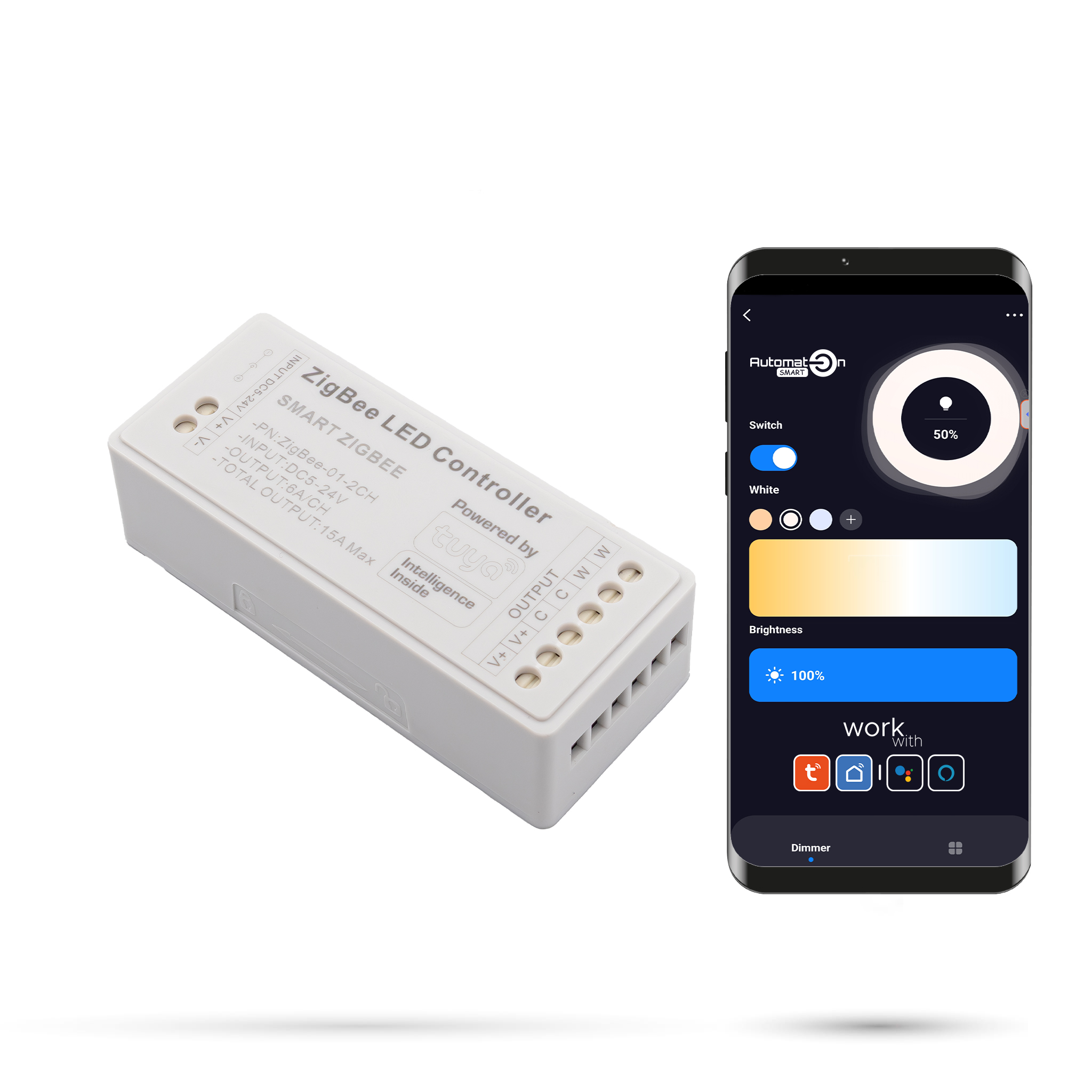 Tuya Cct Zigbee Led-streifen-controller