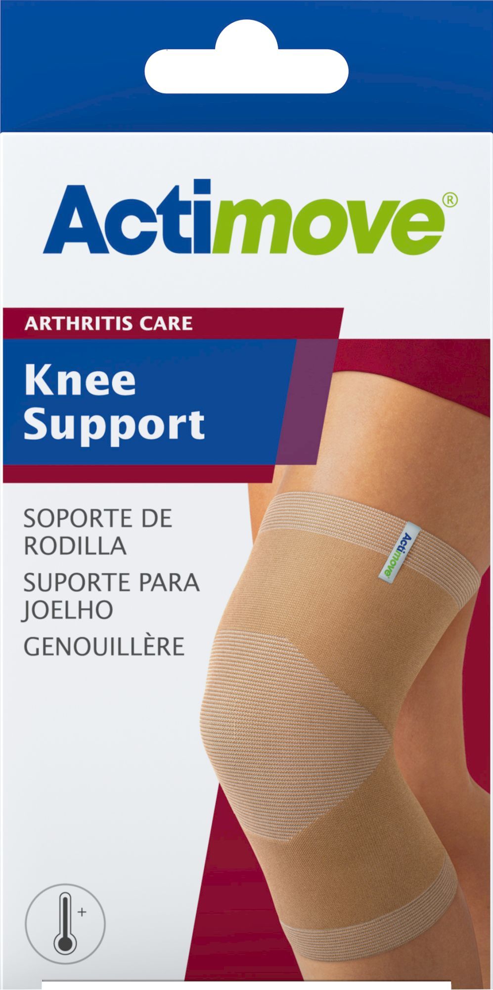 Actimove Ac Kniebandage Für Menschen Mit Arthritis Größe L Beige (7578122) (k=48)