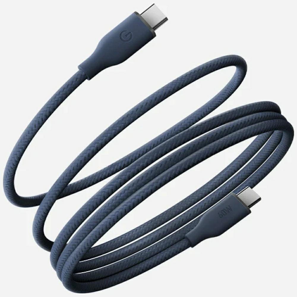 Energea Helix 60 Usb-c-zu-usb-c-magnetkabel, 480 Mbit/s, 60 W, 1,5 M, Blau