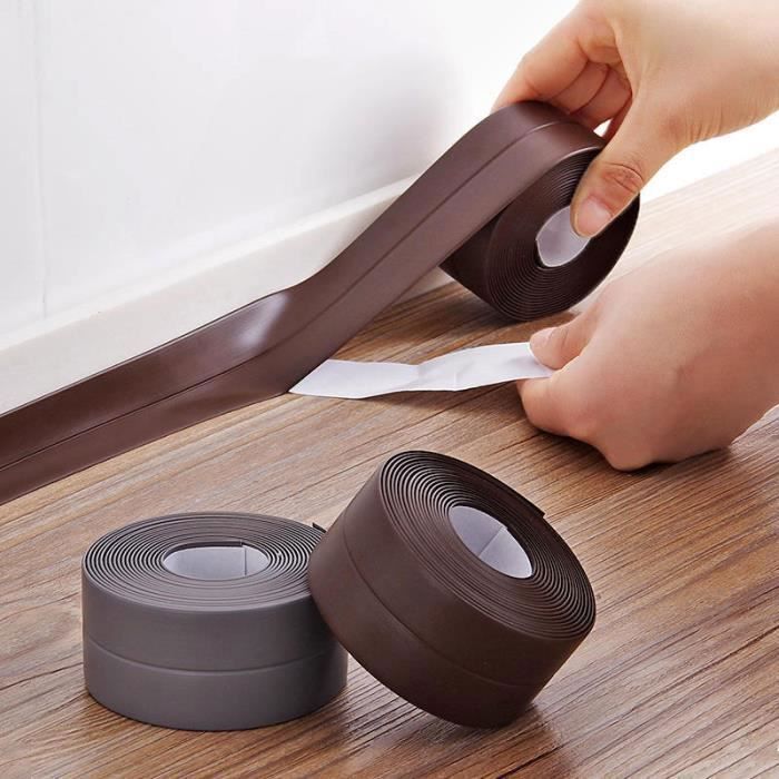 Selbstklebende Dichtungsfolienrolle – 2,2 Cm Dick – 3,2 M Lang – Braun – Perfekte Abdichtung