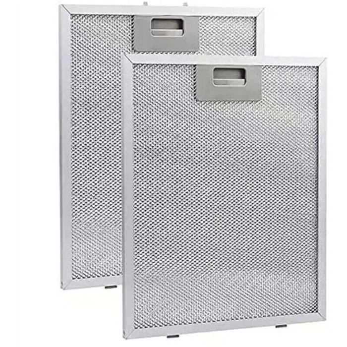 2er-pack Dunstabzugshaubenfilter, Metall-dunstabzugshauben-lüftungsfilter, 320 X 260 Mm, Fettfilterabdeckungen Für Kochfelder