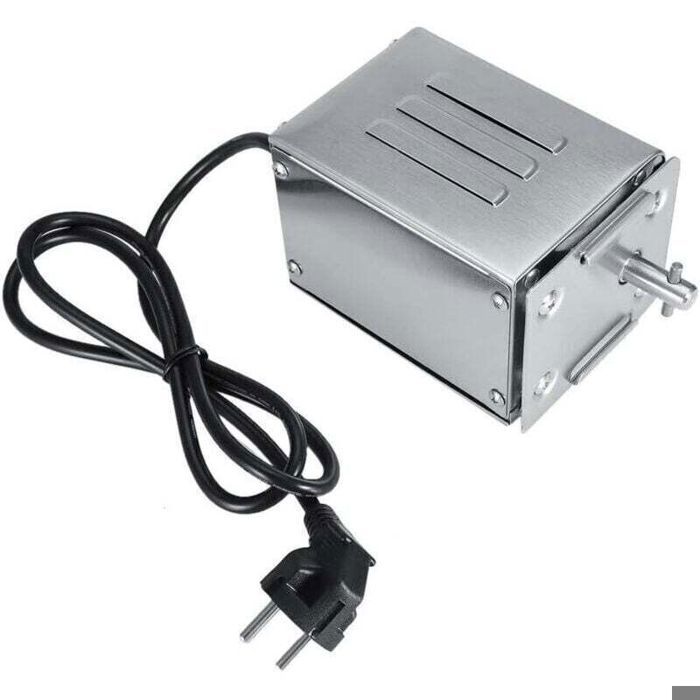 Elektrischer Grillmotor – Material: Edelstahl – Belastbarkeit: 30–50 Kg – Abmessungen: 17 X 10,5 X 6,7 Cm