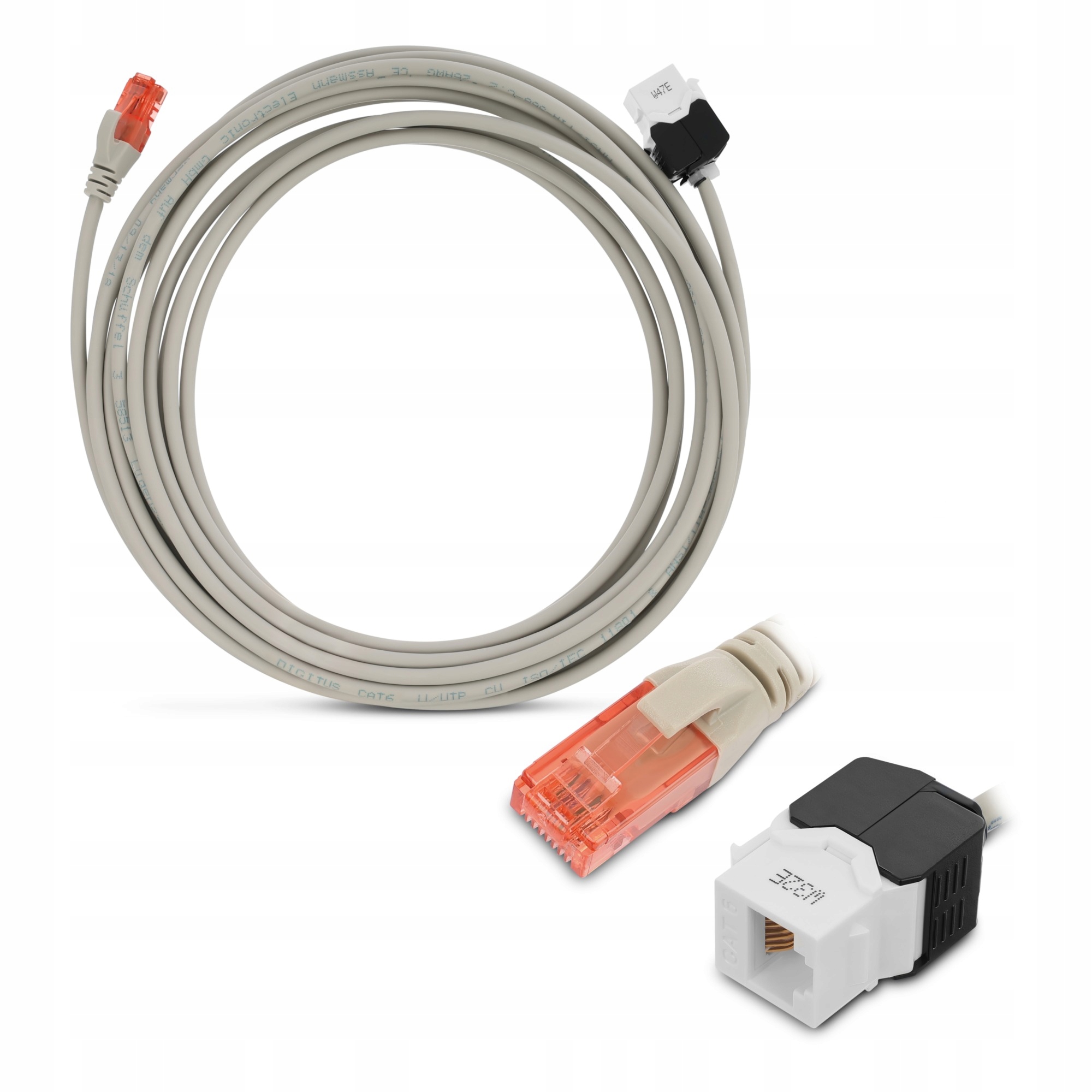 Digitus Lan U-utp Rj45 Keystone-modul 10m Lan-extender