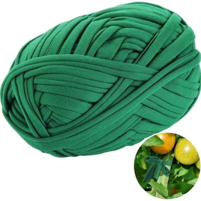 Dehnbares Gartenseil – 30 Meter Lang – 2,5 Zentimeter Breit – Grün – Weiche Und Robuste Unterstützung