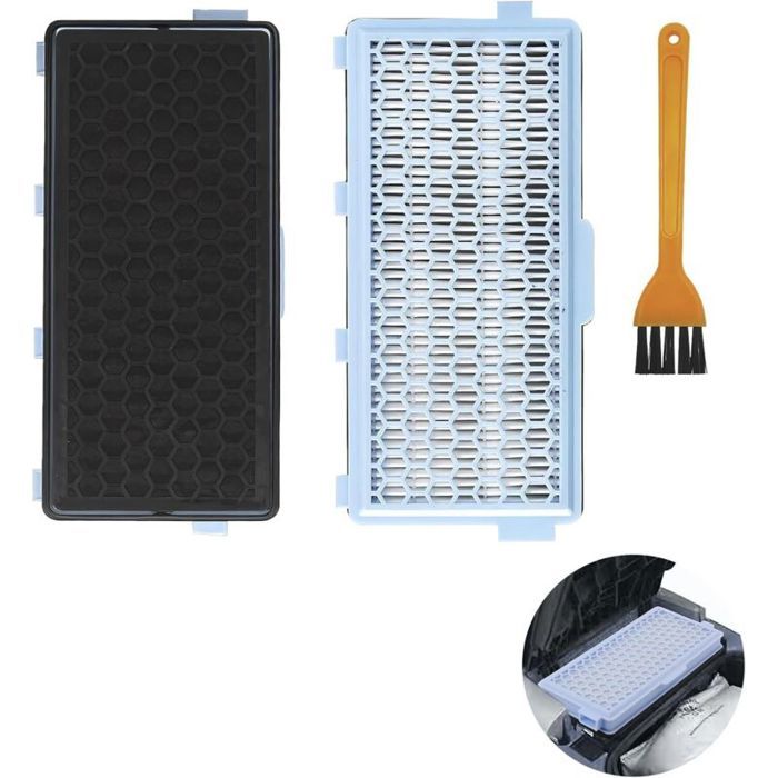 Staubsaugerfilter – 2er-pack – Kompatibel Mit Miele C1, C2, Active Airclean, S4, S5, S6 Und S8 Serien