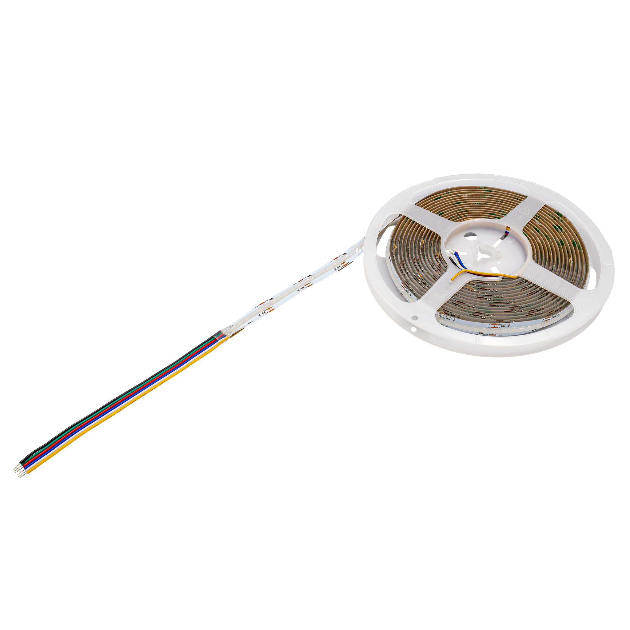 1 M Led-streifen Cob Rgbcw (rgb+ww+nw+cw) 24 V 840 Leds/m 21 W/m 12 Mm