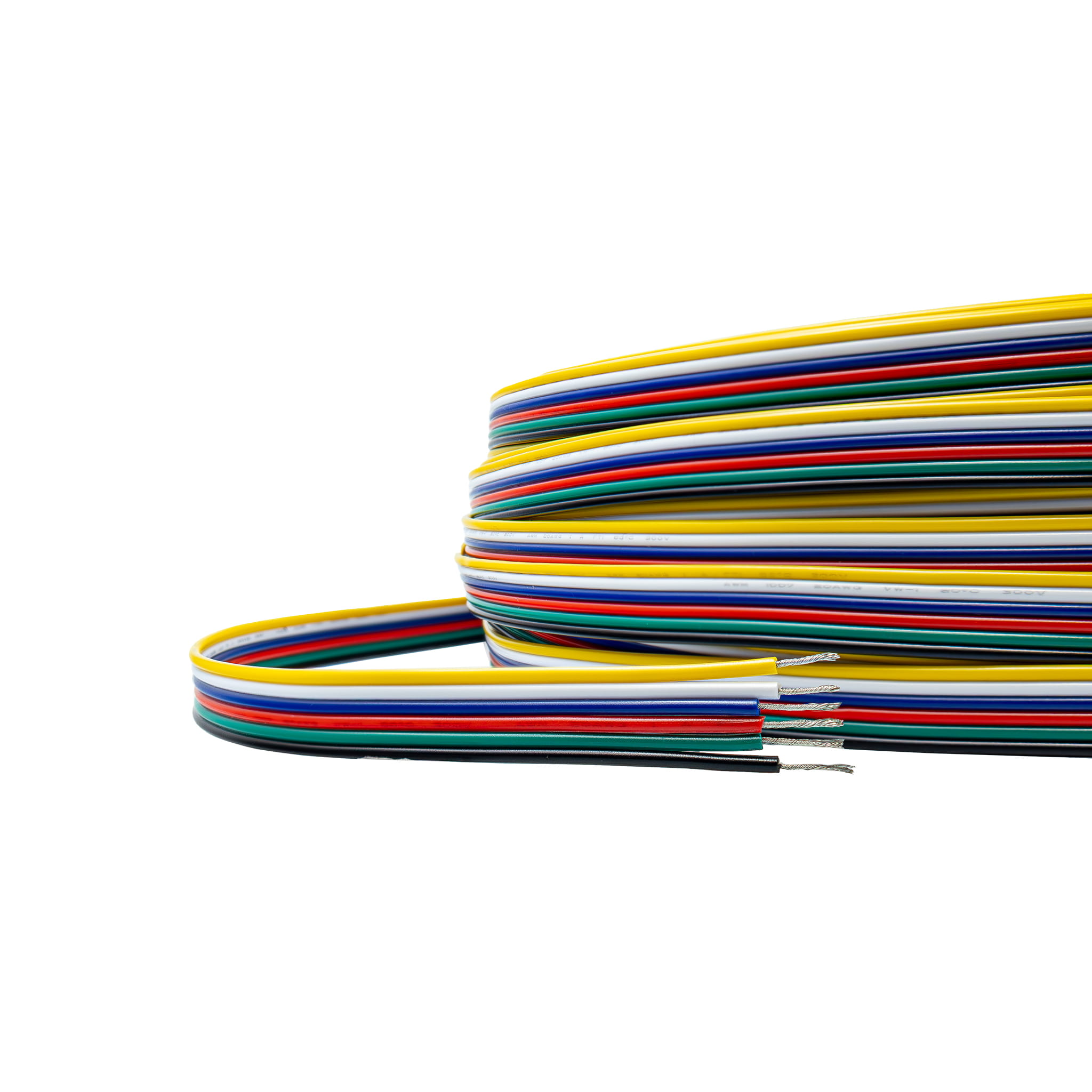 Elektrisches Kabel Für Rgbcct-led-streifen, 6-adrig, 20 Awg, 6-polig