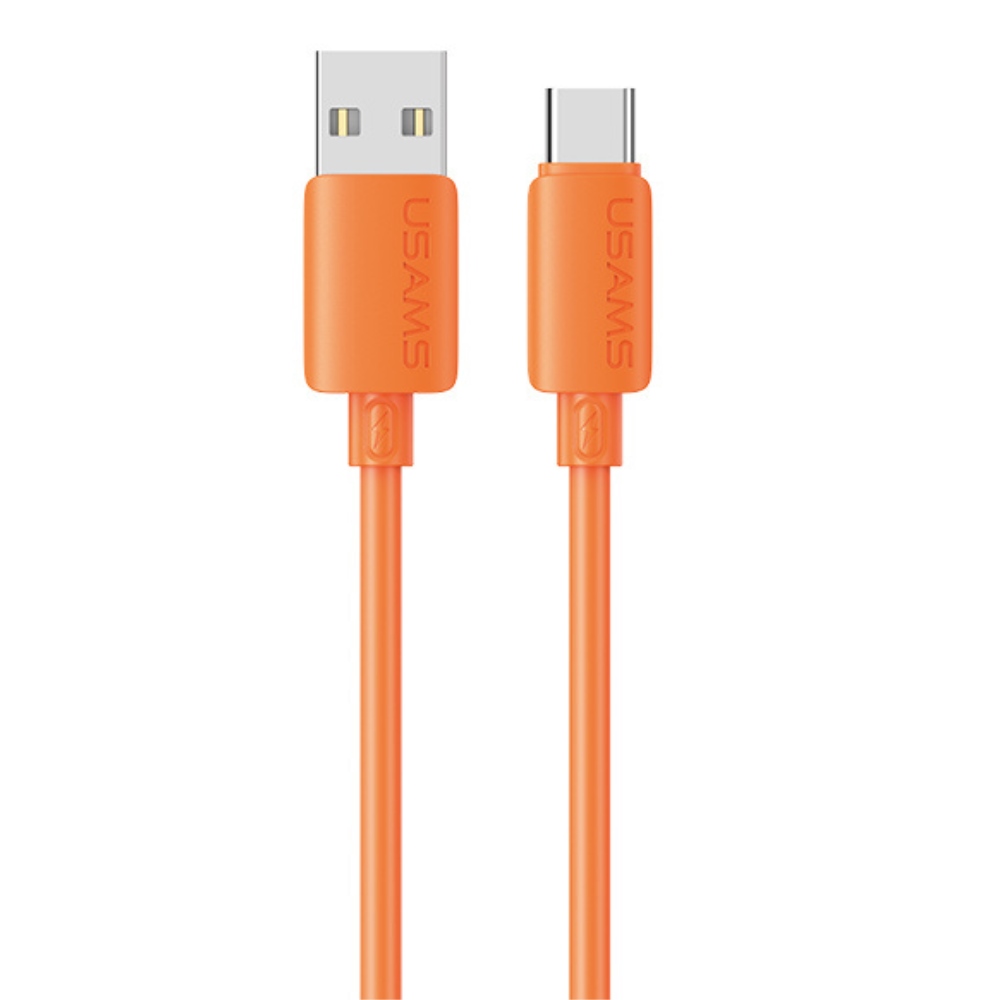Usams U98 3a Silikon-schnellladekabel Usb-c Orange