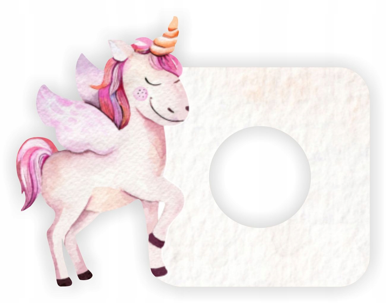 Schutzaufkleber Für Einen Lichtschalter Im Kinderzimmer – Einhorn