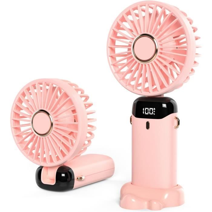 Ventilator – Mini-usb-ventilator – Folle – Pink – 90° Verstellbar