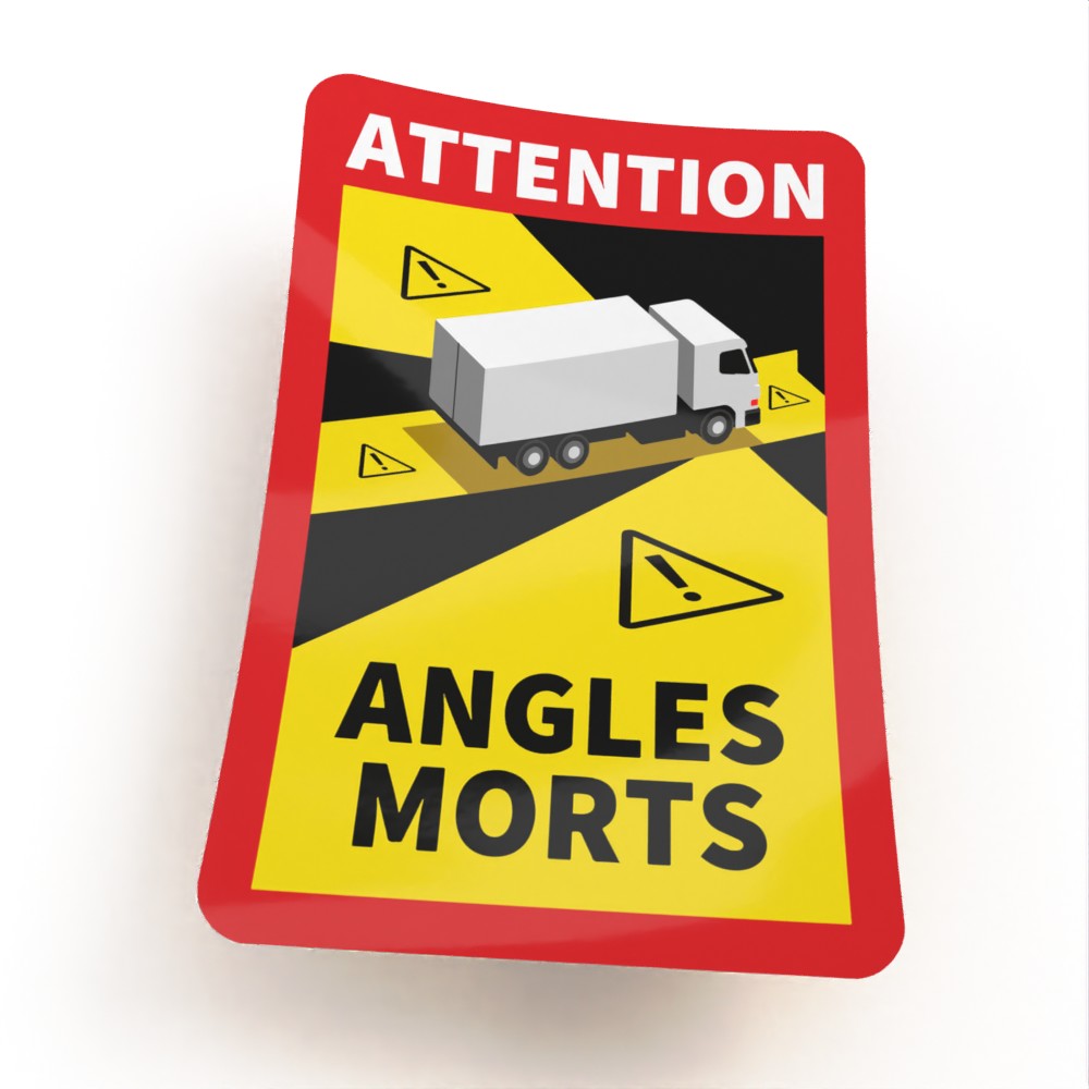 Informationsaufkleber - Angles Morts Tir