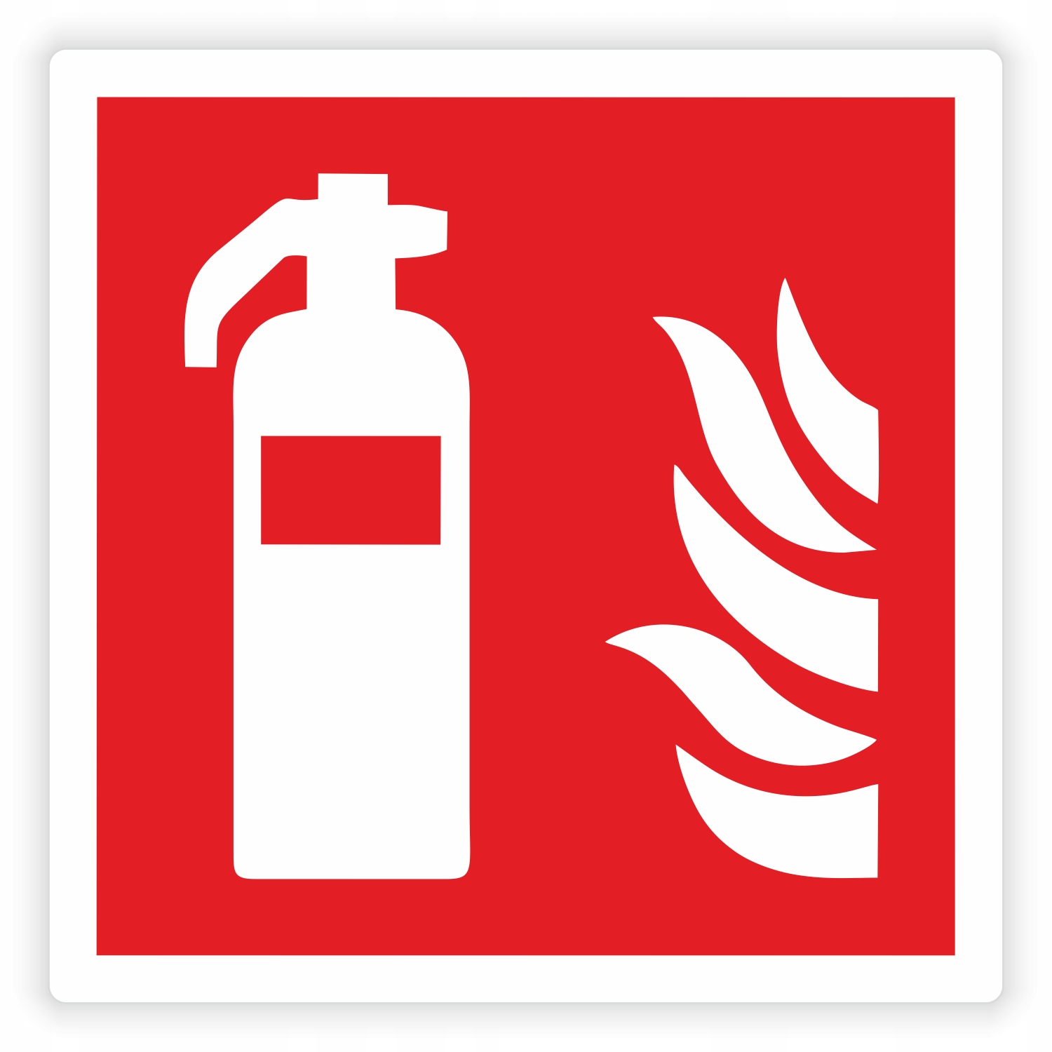 Informationsaufkleber – Feuerlöscher 10 Cm