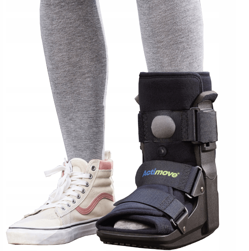 '++actimove Pro Schienbein- Und Fußorthese Low Offene Zehen Größe Xl Schwarz (7627254) (k=16)