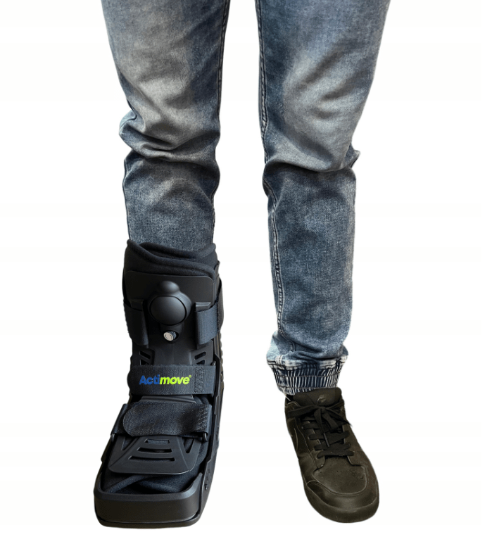 '++actimove Pro Schienbein- Und Fußorthese Low Geschlossene Zehen Größe L Schwarz (7627633) (k=16)