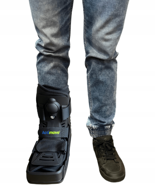 '++actimove Pro Schienbein- Und Fußorthese Low Geschlossene Zehen Größe Xs Schwarz (7627630) (k=16)