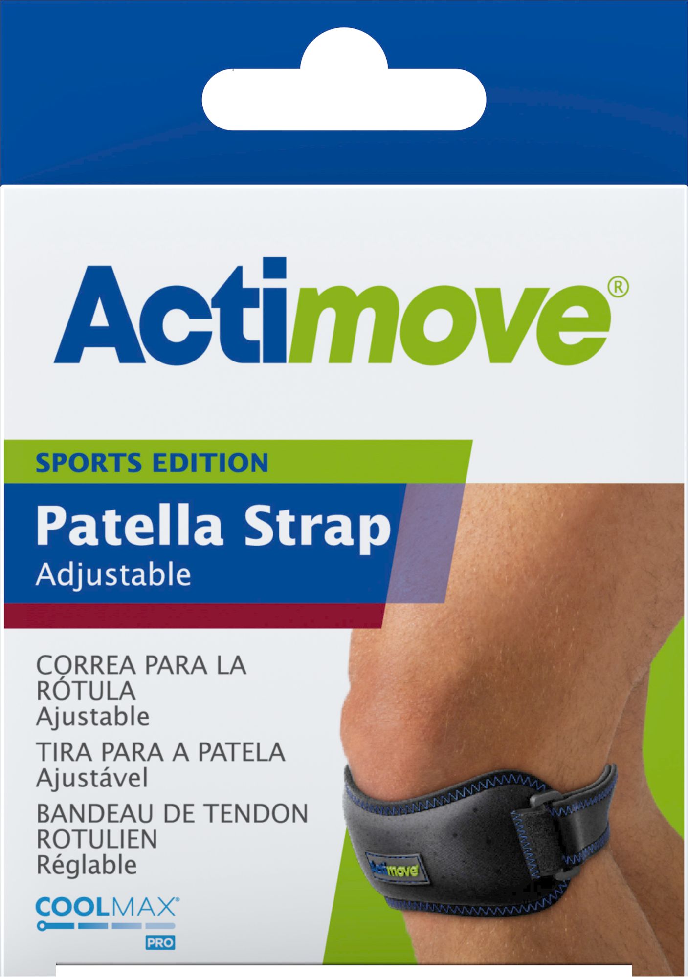 Actimove Se Verstellbare Kniebandage, Größe: Universal, Schwarz (7558920) (k=12)